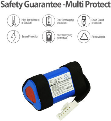 10200mah 3.7V बैटरी रिप्लेसमेंट चार्जर टिकाऊ ID998 1INR19/66-3