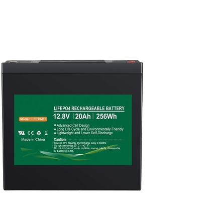 NCM 12v 20AH LiFePO4 बैटरी पैक 12.8V लिथियम आयन डीप साइकिल बैटरी सोलर