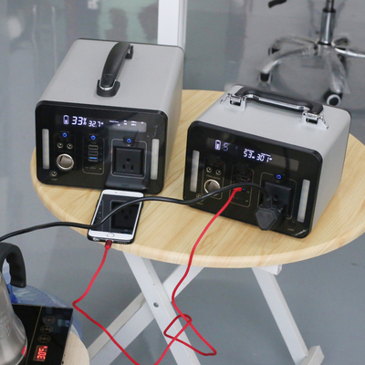 500W छोटा पोर्टेबल पावर जेनरेटर 10KG UA500 पोर्टेबल पावर चार्जिंग स्टेशन