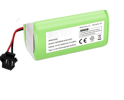 Ecovacs Deebot 2600mAh लिथियम आयन बैटरी 14.4V रिचार्जेबल बैटरी N79S