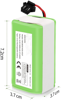 Ecovacs Deebot 2600mAh लिथियम आयन बैटरी 14.4V रिचार्जेबल बैटरी N79S