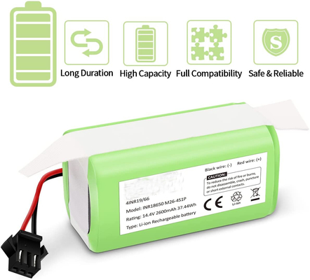 Ecovacs Deebot 2600mAh लिथियम आयन बैटरी 14.4V रिचार्जेबल बैटरी N79S