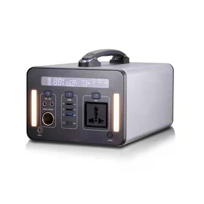 AC100V 270000mAh आउटडोर पोर्टेबल पावर स्टेशन 1000W सौर ऊर्जा जनरेटर 10 किग्रा