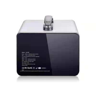 AC100V 270000mAh आउटडोर पोर्टेबल पावर स्टेशन 1000W सौर ऊर्जा जनरेटर 10 किग्रा