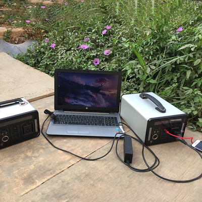 AC100V 270000mAh आउटडोर पोर्टेबल पावर स्टेशन 1000W सौर ऊर्जा जनरेटर 10 किग्रा