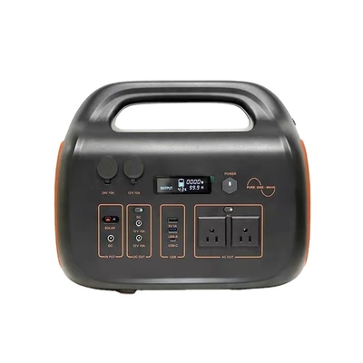 500wh आउटडोर पोर्टेबल पावर स्टेशन सौर पैनल 1200w 12.6V