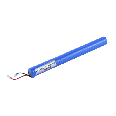 11.1V 2500mah रिचार्जेबल बैटरी 3S1P 18650 लिथियम आयन बैटरी 160g