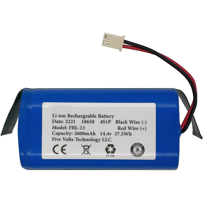 घरेलू उपकरणों के लिए NCM 14.4V डीप साइकिल लिथियम आयन बैटरी पैक