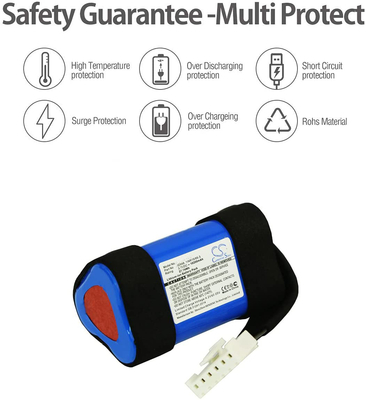 37.0Wh 10200mAh 3C लिथियम बैटरी रिप्लेसमेंट 4J 4BLK Jblcharge4bluam