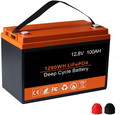 1.2kg रिचार्जेबल बैटरी 12V 100AH ​​लिथियम बैटरी LFP डीप साइकिल