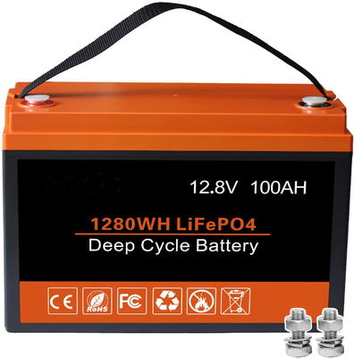 बेलनाकार 12Ah गहरा चक्र 12V LiFePO4 लिथियम बैटरी अनुकूलन