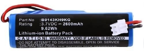 एम्पलीफायर 3.7V लिथियम पॉलिमर बैटरी, पीसीबी के साथ 2600mah बैटरी